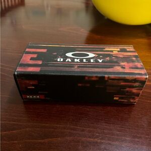 Authentic Oakley fuel cell fall out rusty decay/fire iridium polarized/new